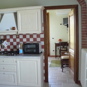 Kitchen in Apartament, farmhouse Montepulciano